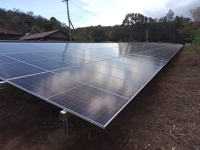 Solar Power Plant Construction