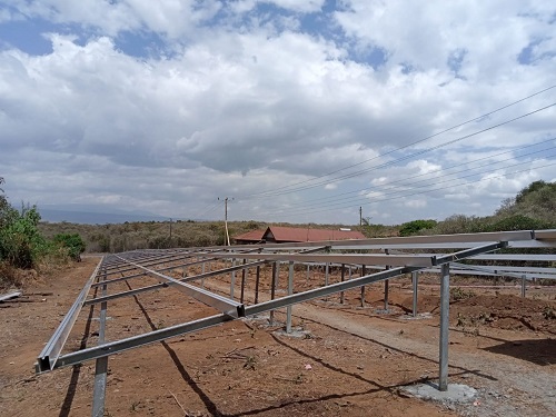 Solar Power Plant Construction