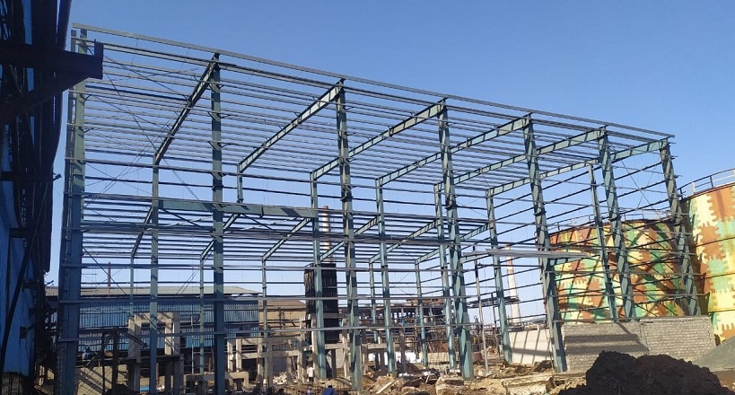 Steel Structure Fabrication & Erection